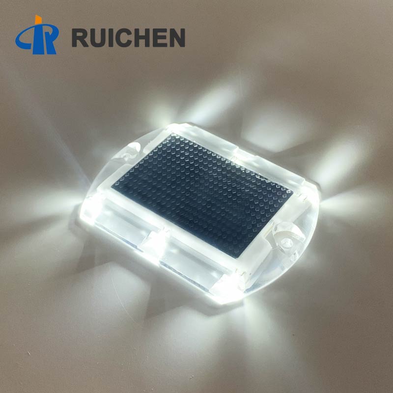 Ultra Thin Plastic Solar Road Stud For Bike Path F1